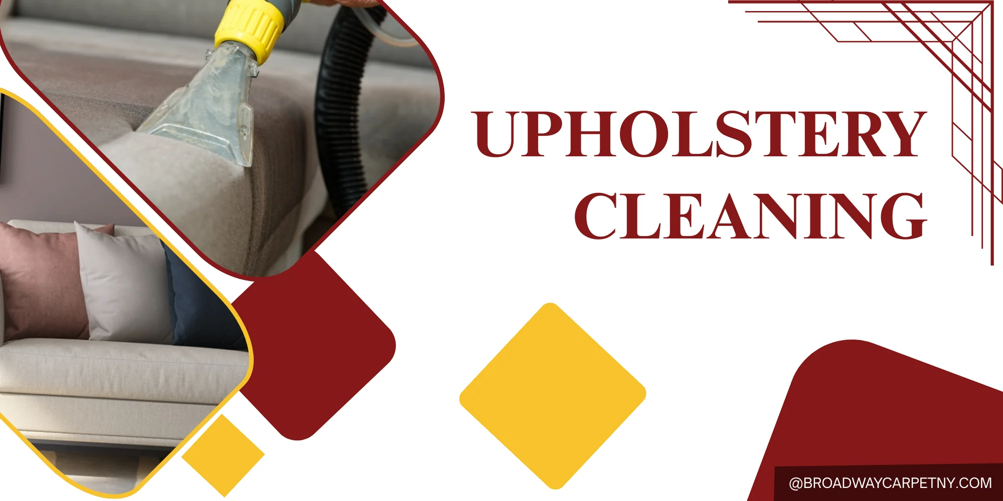 HAVE YOUR SECTIONAL CLEANED and WE WILL CLEAN YOUR OTTOMAN AT NO EXTRA CHARGE